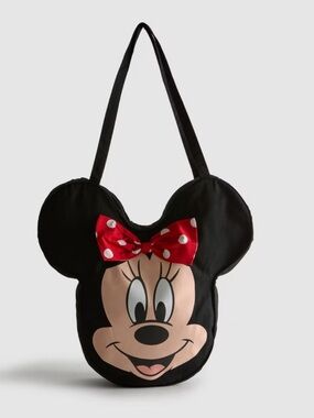 Black Disney Minnie Mouse Tote Bag